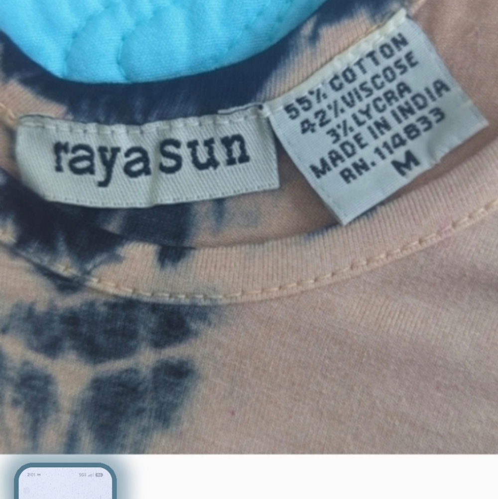 Raya Sun Pink and Black Tie-Dye Tank Top Swimsuit Coverup - Picture 8 of 9